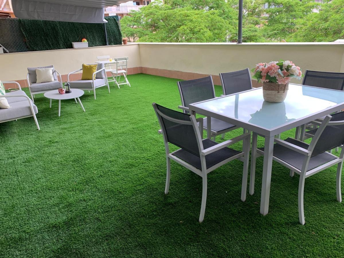 Espectacular Piso Con Fascinante Terraza Near Barcelona Appartamento Sant Adrià de Besòs Esterno foto